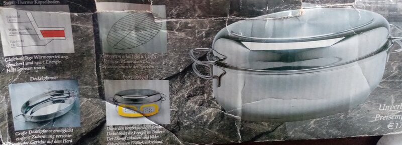 Vas inox +capac 2in1, 13L, multifunctional