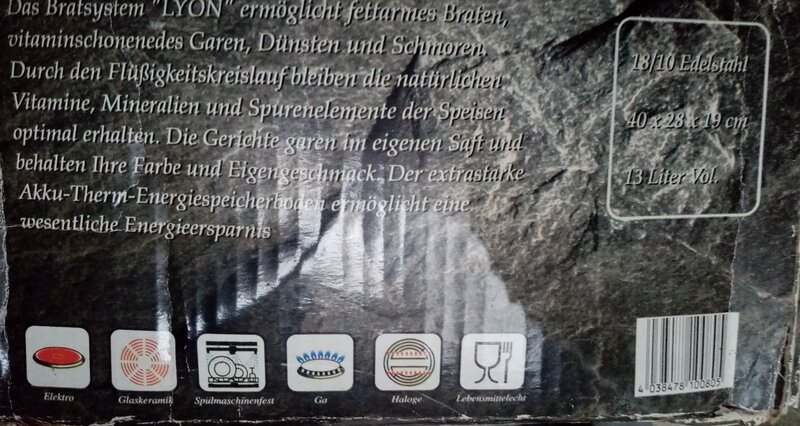 Vas inox +capac 2in1, 13L, multifunctional